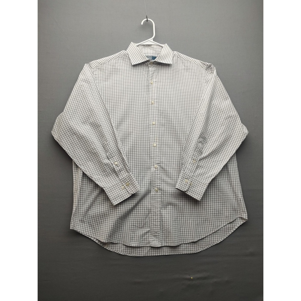 Ralph Lauren Shirt Regent Classic Fit Multicolor Button Up‎ Long Sleeve 17 32-33